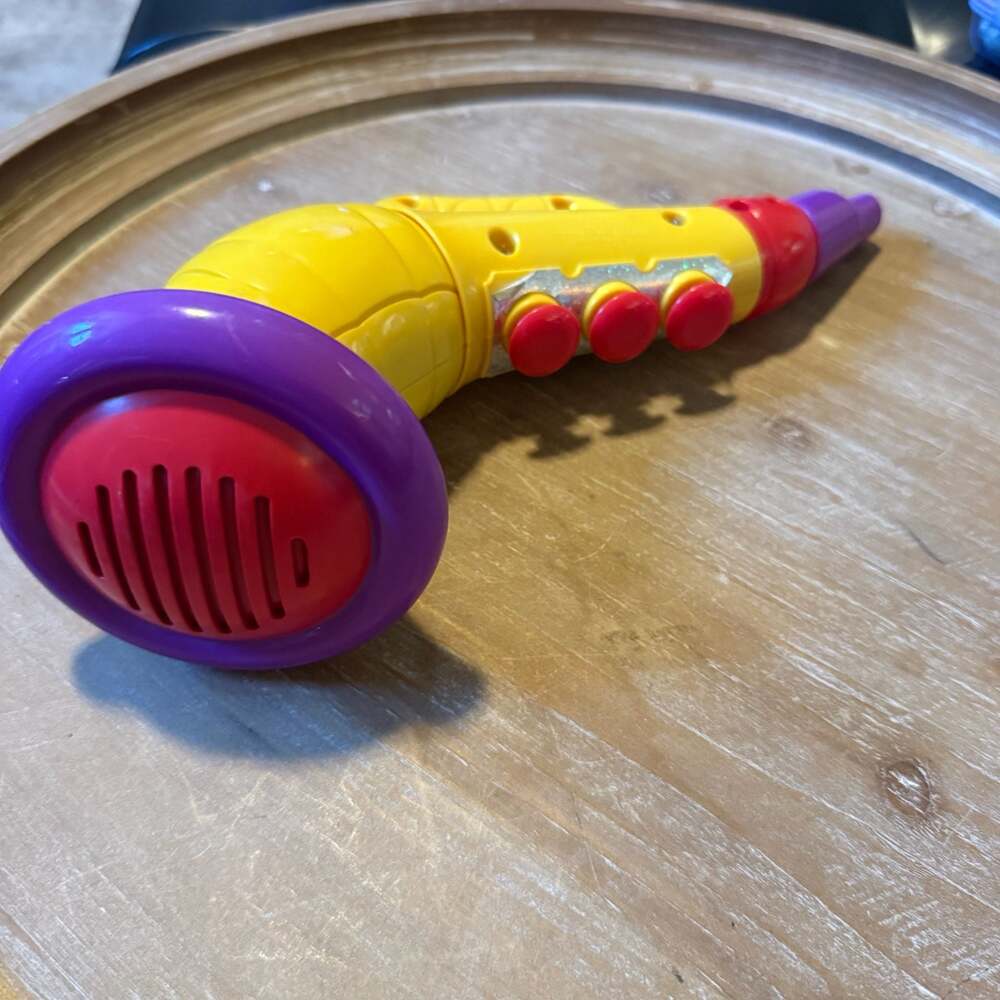 Vintage Fisher-Price Musical Saxophone to Trumpet Toy